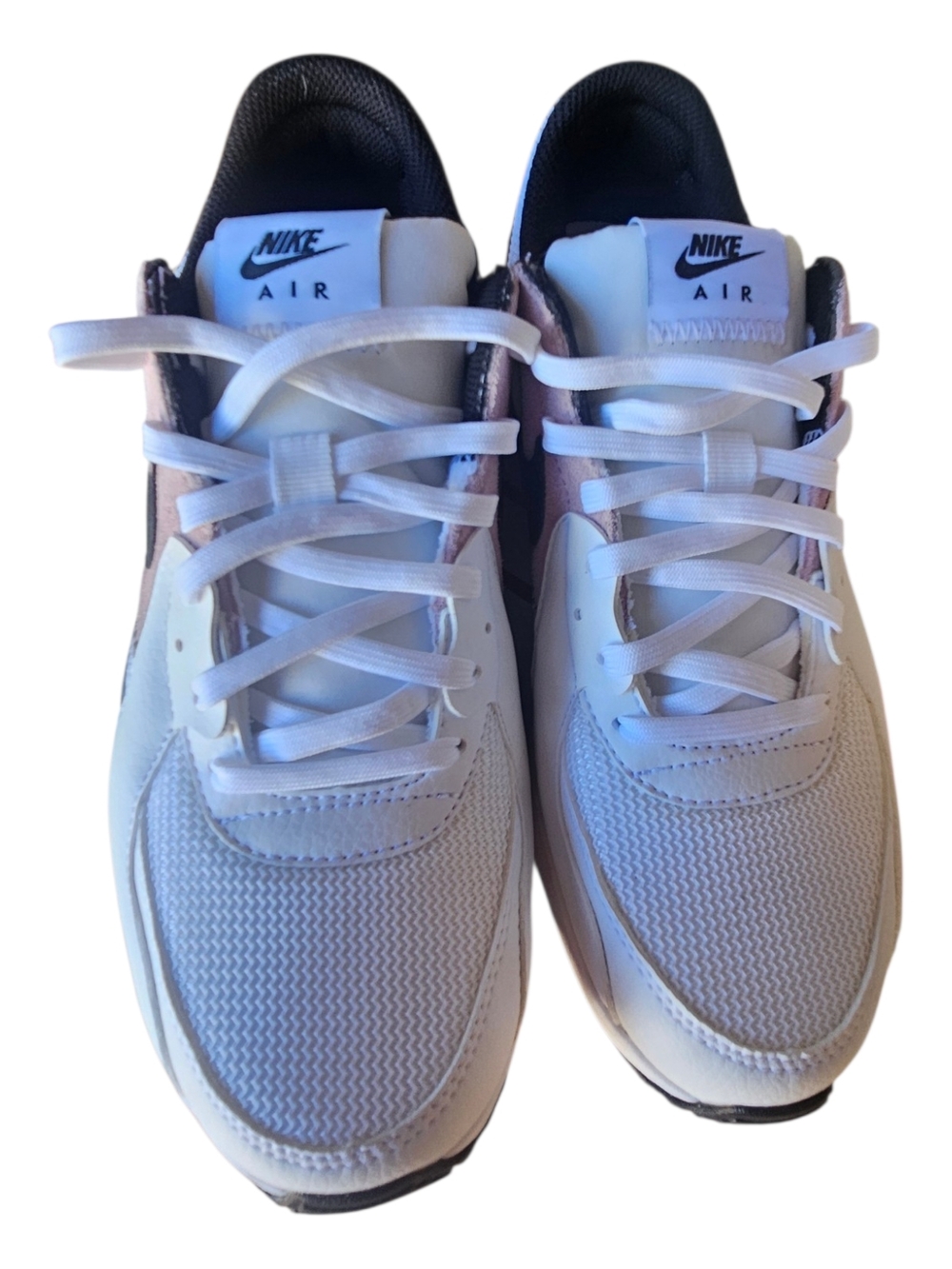 Nike Women’s Air Max Excee Sneakers in White, Pink & Black - Picture 2 of 4